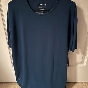 Mens Bylt drop cut short sleeve shirt size XL